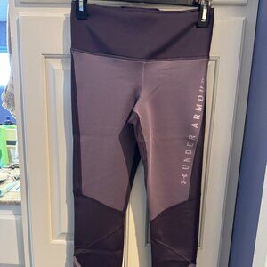 Under Armour ColdGear Leggings Purple S
